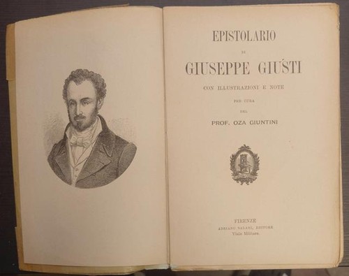 Giusti giuseppe epistolario - giusti,