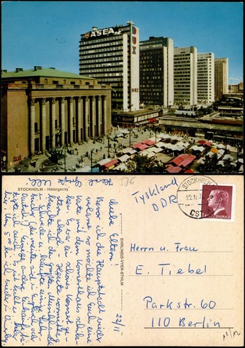 Cartolina stoccolma - cartolina,