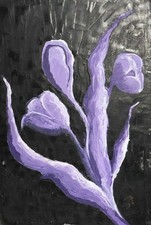 Dipinto ad olio espressionista