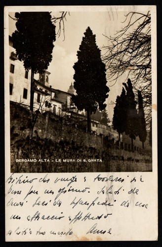 Cartolina bergamo alta le - bergamo,