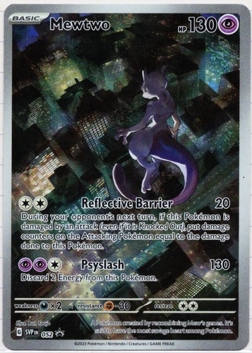 Mewtwo holo promo scarlet - holo,