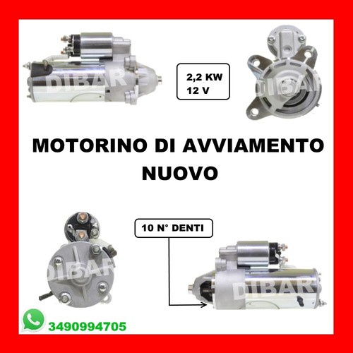 Motorino avviamento nuovo - di,