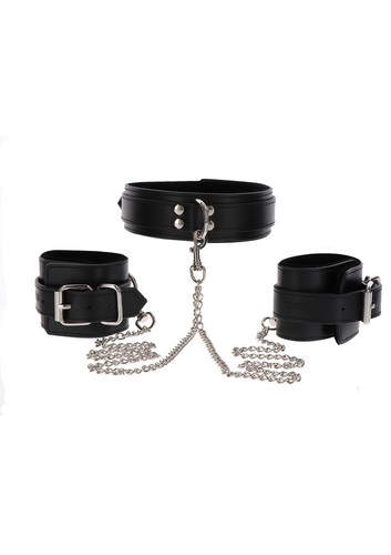 Collare con manette - , sadomaso