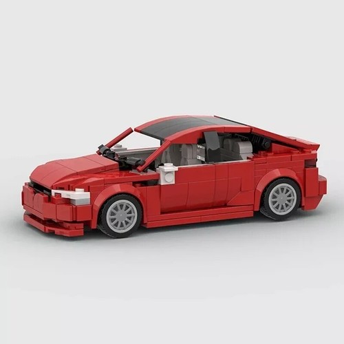 Moc lego auto rosso tesla - -,
