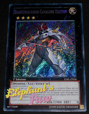 Yugioh - Brancomalvagio Cavaliere Exciton RARA SEGRETA - LVAL-IT056 1° Edizione