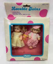 Coppia bambole vintage anno