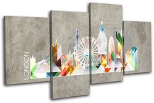 Quadro Stampa London Geometric
