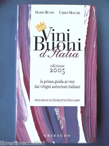 Vini buoni italia guida ai - buoni, d