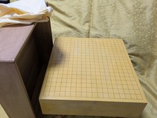 Tavola Goban Go Kaya giapponese con 4 gambe Japan Igo spessore 11,5 cm