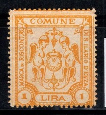 Sant'Ilario d'Enza - Nuovo ** 100% marche comunali 1 Lira,Riscontro