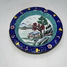 Posacenere rotondo cloisonne