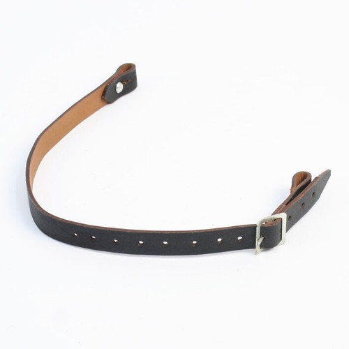 Replica leather chinstrap - leather,