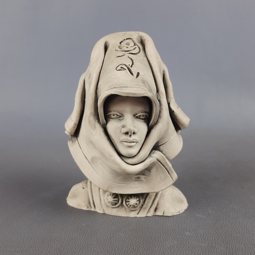 Scultura ceramica donna con - ceramica,