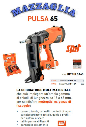 Spit pulsa chiodatrice - spit,