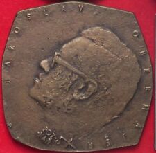 JAROSLAV OBERMAYER CECOSLOVACCHIA - MEDAGLIA DI GRANDE MODULO D. 9,3X9,3 cm