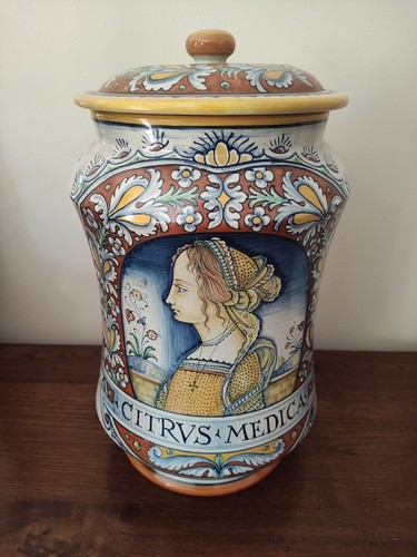Vaso farmacia ceramica - da, in
