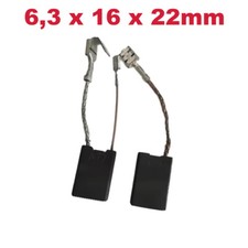 2 carboni motore 6,3 x 16 x 22