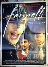 manifesto 2F film FARINELLI VOCE REGINA Stefano Dionisi Enrico Lo Verso 1995