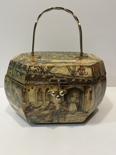 Scatola decoupage vintage