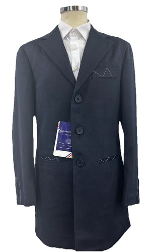 Cappottino sartoriale blu - cappottino,