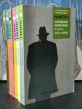 Lotto 6 libri  Le inchieste del commissario Maigret - Mondadori