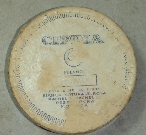 Antica scatola cipria anni - cipria,