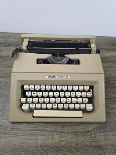Vintage olivetti lettera - olivetti, 25