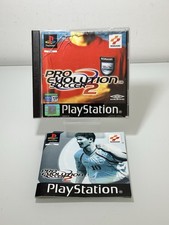 Pro Evolution Soccer 2 PlayStation 1 PS1 Sony Esp Completo Cd New Red Rare