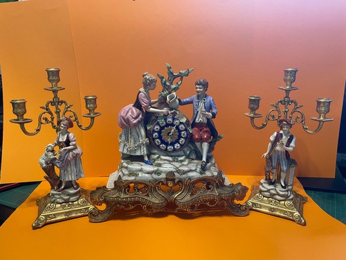 Set orologio camino - da,