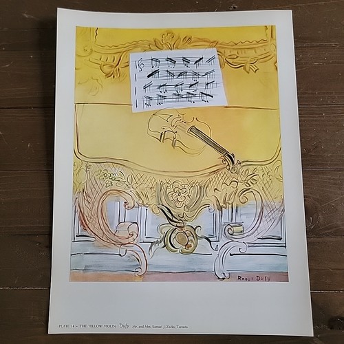 Piatto dufy vintage - dufy,