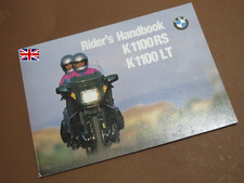 BMW K1100RS K1100LT Manuale del proprietario Manuale del pilota dal 08/1993