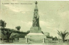 SAN CATALDO PIAZZA VITTORIA E MONUMENTO AI CADUTI