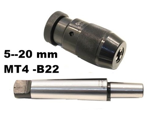 Mandrino autoserrante 20mm - autoserrante, 5-20mm