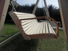 DONDOLO IN LEGNO, SET COMPLETO, Larghezza: 120 150 160 180 cm, Giardino Panchina