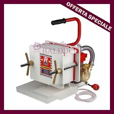 FILTRO A PIASTRE ROVER POMPE® "COLOMBO 12" 20x20 + POMPA + 24 STRATI FILTRANTI 