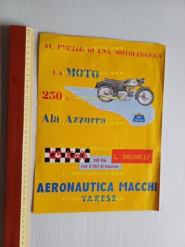 Aermacchi 250 ala azzurra - 250,