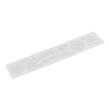 Tappeto Silicone Stencil Happy