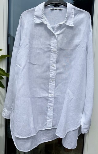 Camicia oversize zara bianca - zara,