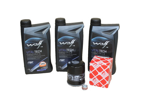 Kit cambio olio benzina - 1,2,