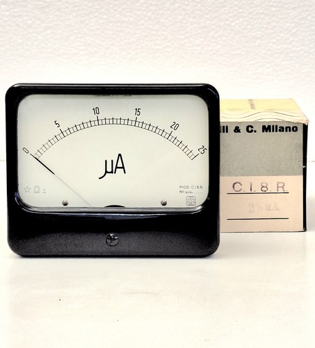 Microamperometro analogico - analogico, da