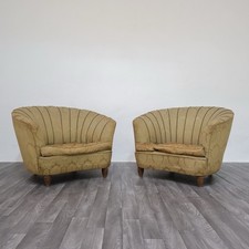 Coppia Di Poltrone Attr. Gio Ponti per Casa & Giardino, anni ’50  Mid-Century