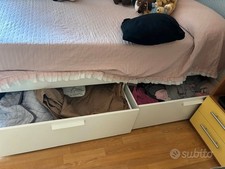 letto a cassettoni dimensini alla francese 1 pzza e 1/2