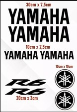 Kit 8 Adesivi prespaziati YAMAHA R6 vari colori 