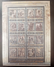 VATICANO STAMP SHEET FOGLIO