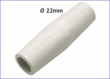 GIUNTO MANICOTTO PLASTICA BIANCA PER CAPOTTINA TENDALINO BARCA GOMMONE Ø 22 mm.