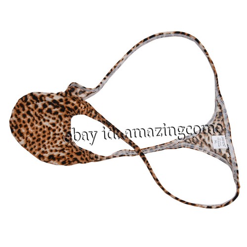 Bikini uomo leopardato micro