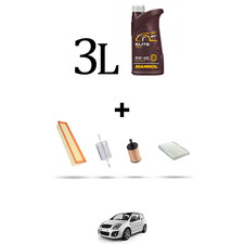 HOFFCAR Kit tagliando 4 FILTRI