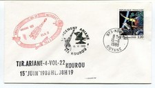 1988 Tirariane-4-Vol-22 Kourou Lancement Guyane Amsat Meteosat ELA2 SPACE