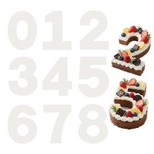Stencil Per Torte Numeri 0-8