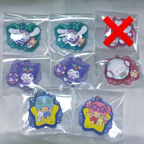 Sanrio personaggi puki - sanrio, rubber